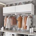 Ver imagem 5 de Armário Multiuso Aéreo Cabideiro Grécia L03 - Lyam Decor