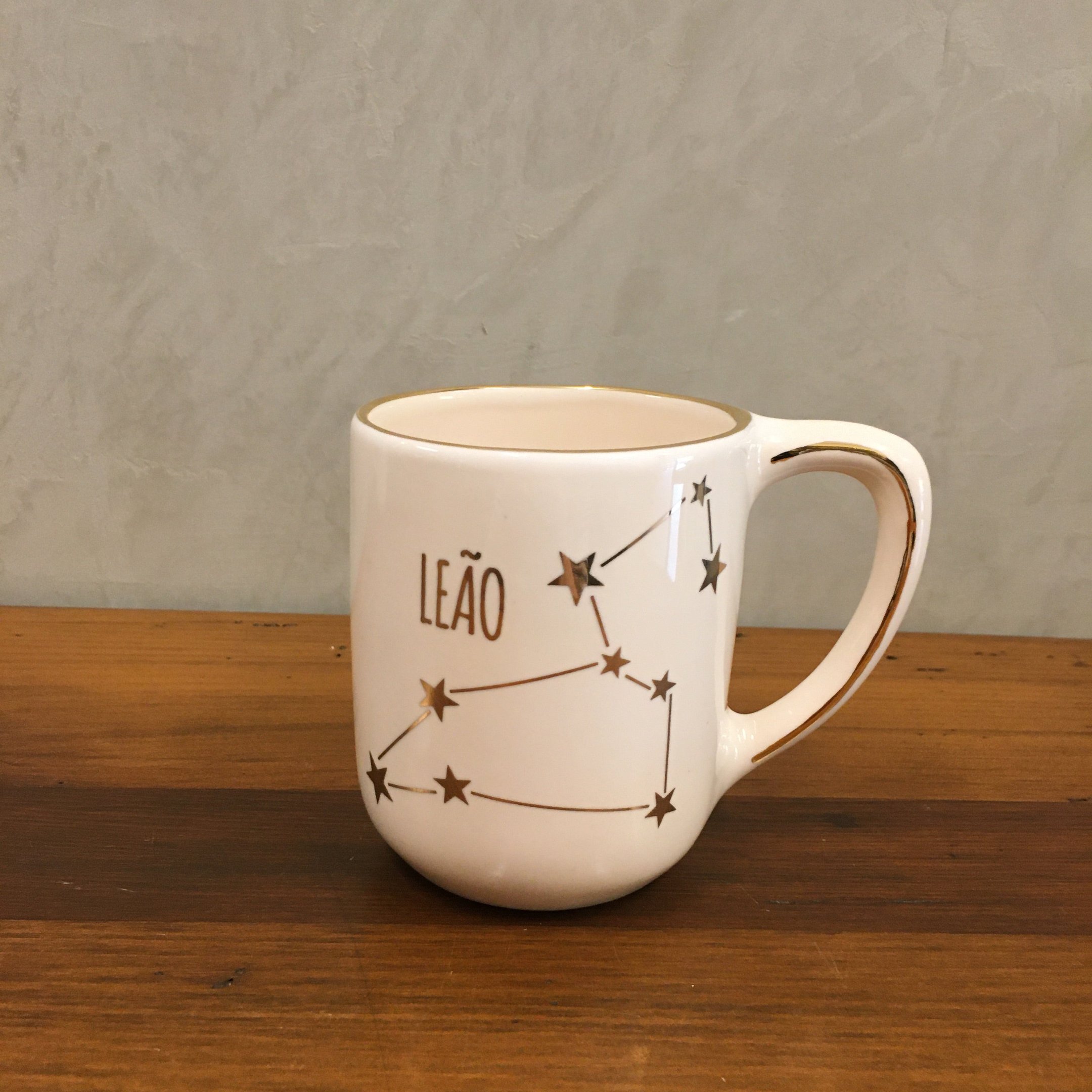 Caneca Zodiaco Em Cerâmica Luiz Salvador – 01 Peça Virgem