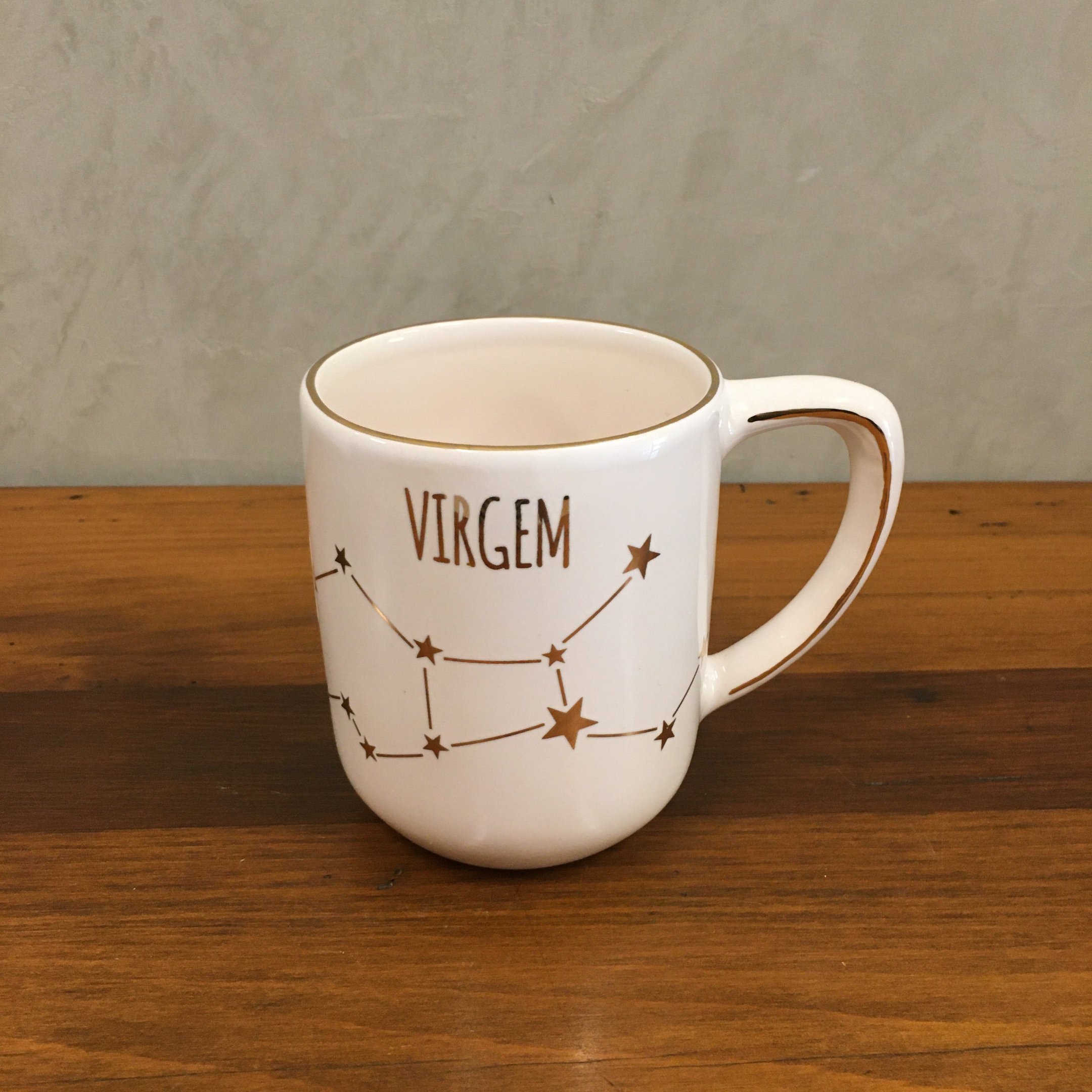 Caneca Zodiaco Em Cerâmica Luiz Salvador – 01 Peça Virgem - 5