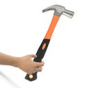 Ver imagem 5 de 2 Martelo Profissional Resistente Carpinteiro De Fibra 27Mm