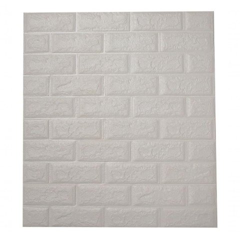 Placa Adesiva em Pvc 3d Revestimento de Parede Kit C/ 25 Peças Ambiente Decorado
