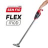 Aspirador de Pó Flex Mob Portátil de Mão sem Fio 2 em 1 com Filtro Hepa WAP Bivolt Cinza - 6