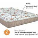 Ver imagem 3 de Colchão Casal Portobel D45 Ortopédico 138x188x25
