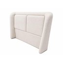 Ver imagem 6 de Cama Japonesa com Cabeceira Casal Haru Bouclé Off White Sallar Home