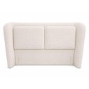 Ver imagem 2 de Cama Japonesa com Cabeceira Casal Haru Bouclé Off White Sallar Home