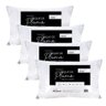Travesseiro Toque de Pluma King Ganso Percal 180 Fios 90x50cm Lavável em Máquina - 1