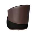 Ver imagem 3 de Kit 2 Poltronas para Recepção Decoração Sala Confortável - Veludo - Sv Decor:preto