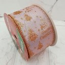 Ver imagem 3 de Rolos Fita Aramada Gold Rose Árvore Natal 6,3cm 9m Kit 4pçs