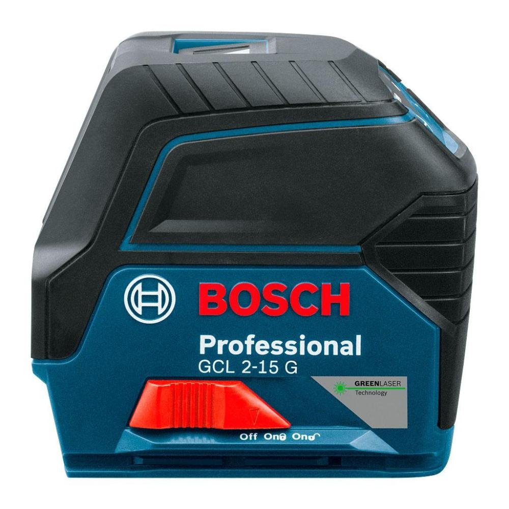 Nível Laser Verde Bosch Gcl 2-15 G 15m com Pontos de Prumo - 9