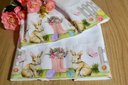 Ver imagem 2 de Kit Pano de Pratos Tema Páscoa 2 Pçs - Coelhos Bota