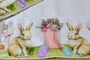 Ver imagem 3 de Kit Pano de Pratos Tema Páscoa 2 Pçs - Coelhos Bota
