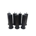 Ver imagem 1 de Kit 7 Pés Preto Altura 18cm para Cama Box