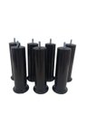 Ver imagem 1 de Kit 7 Pés Preto Altura 18cm para Cama Box