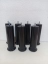 Ver mais imagens de Kit 7 Pés Preto Altura 18cm para Cama Box
