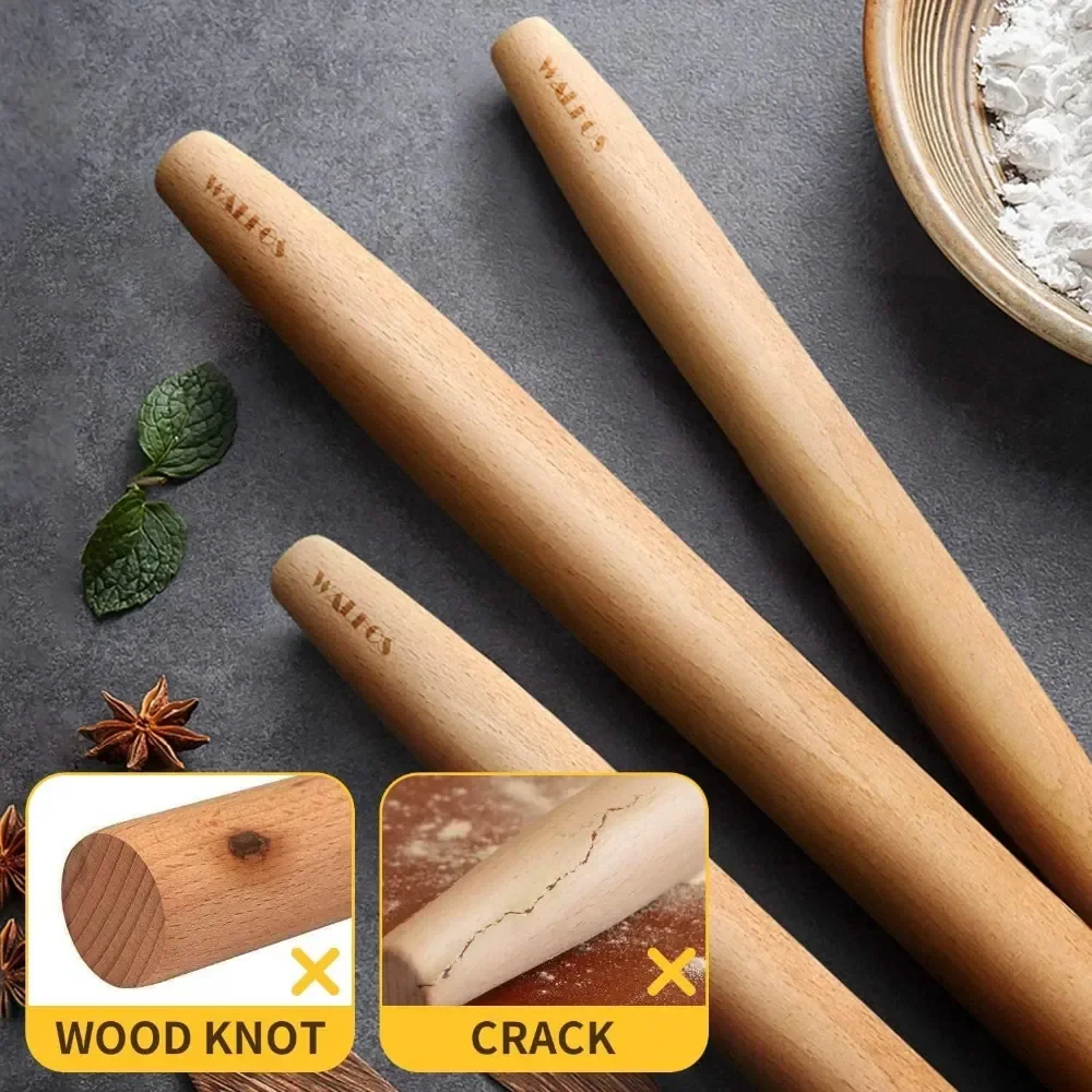 Conjunto de Rolo de Massa Walfos, Conjunto de Esteira de Silicone para Melhor Torta, Biscoito, Massa - 3