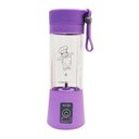 Ver imagem 1 de Mini Liquidificador Portátil Roxo Recarregável Usb 6 Lâminas