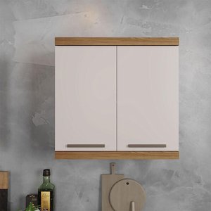 Armário Aéreo Gold Master Arte Móveis Cinamomo Off White