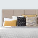 Ver imagem 1 de Cabeceira Modulada Estofada Adesiva 1 Módulo 30x40cm Bege