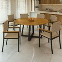 Ver imagem 1 de Conjunto Náutico de Área Gourmet 6 Cadeiras 1,50m - Solara
