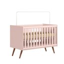 Ver imagem 2 de Berço Mini Cama Qencanto Retrô Qmovi Rosa
