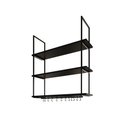 Ver imagem 2 de Nicho de Parede Londres 95 Cm Preto