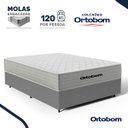 Ver imagem 3 de Cama Box com Colchão de Molas Ensacadas Ortobom One Face Plenno Superpocket Casal 138cm