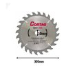 Disco Serra Circular Madeira 300 X 30 Mm 24 Dentes Cortag - 4