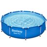 Piscina Bestway 4678 Litros Estruturada Redonda 6 Pessoas em PVC 305x76cm Steel Pro Azul - 1