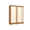Ver imagem 2 de Guarda Roupa Casal B353 2 Portas Cinamomo/Off White Henn