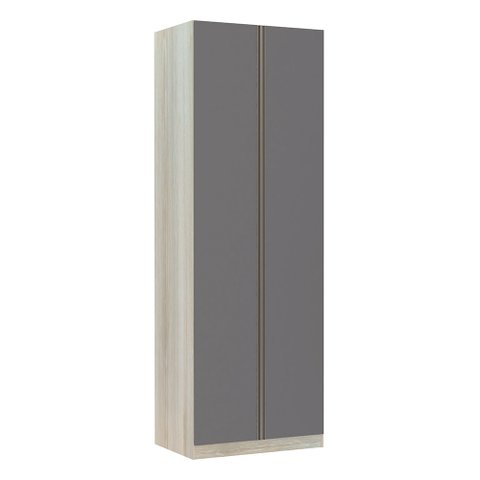 Guarda-roupa Solteiro Luciane 2 Portas Prime Plus 80 Cm