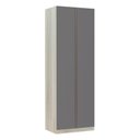 Ver imagem 1 de Guarda-roupa Solteiro Luciane 2 Portas Prime Plus 80 Cm