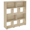 Ver imagem 1 de Estante Livreiro 10 Nichos 109x91 Cm Naturale Arly Naturale