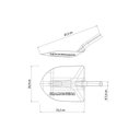 Ver imagem 4 de Pá de Bico Tramontina 405/30 em Aço sem Cabo Tramontina