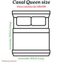 Ver imagem 3 de Cama Queen Size Casal Malbec Madeira Maciça Angelim Pedra/tauari Castanho