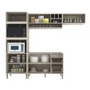 Ver imagem 4 de Cozinha Completa 4 Peças 7 Portas Vitória Espresso Móveis