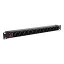 Ver imagem 3 de Protetor Eletronico C- 12 Tomadas P- Rack Preto Epr 212 4824301