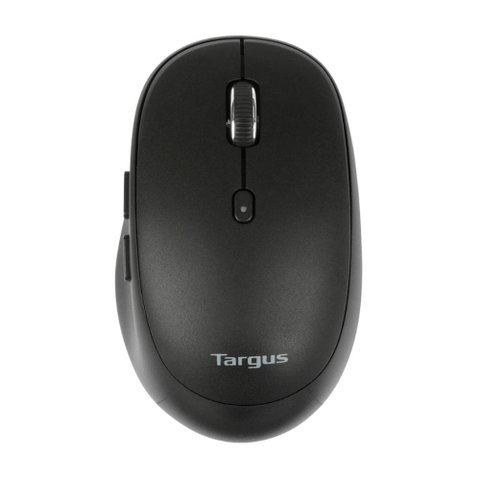 Mouse sem Fio Targus Comfort Antimicrobiano Amb582 - 2400dpi - Bluetooth ou Receptor Usb - 6 Botões