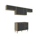 Ver imagem 2 de Cozinha Completa 4 Peças 7 Portas Vitória Espresso Móveis