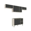 Ver imagem 2 de Cozinha Completa 4 Peças 7 Portas Vitória Espresso Móveis