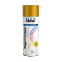 Ver imagem 2 de Kit 3 Tinta Spray Ouro Metálico Tekbond 350ml/250g