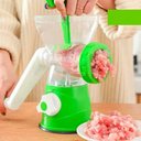 Ver imagem 2 de Moedor Triturador Picador Manual de Carnes e Alimentos Verde