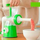Ver imagem 3 de Moedor Triturador Picador Manual de Carnes e Alimentos Verde