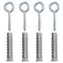 Ver imagem 1 de Cartela com Buchas de Nylon Sx 8x40mm e Pitão com 4 Peças - 600214 - Fischer