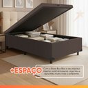 Ver imagem 6 de Cama Box com Baú Casal Prince Suede Marrom