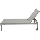 Ver imagem 2 de Espreguiçadeira para Piscina com Rodas Movel de Area Externa Jardim