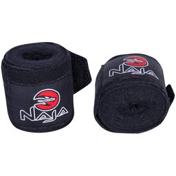 Kit Luva de Boxe Naja Black + Protetor Bucal + Bandagem - Preta/vermelha - 10 Oz - 2