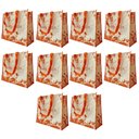 Ver imagem 1 de Bolsa Sacola de Ombro Ecobag Kit 10 Uni Reutilizavel Compras Mercado Dobravel Retornavel Ab.midia Ra