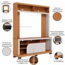 Ver imagem 4 de Estante Painel para Tv 65 Pol 160cm Doman C04 Freijó Off White Matte - Lyam Decor
