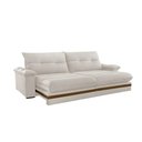 Ver imagem 4 de Sofá Avalon 02 Módulos de 120cm Br25cm Meu Sofá Online A302 Linho Branco