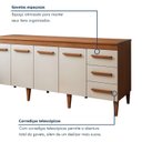 Ver imagem 5 de Cozinha Completa 4 Peças 9 Portas 3 Gavetas 201cm com Tampo